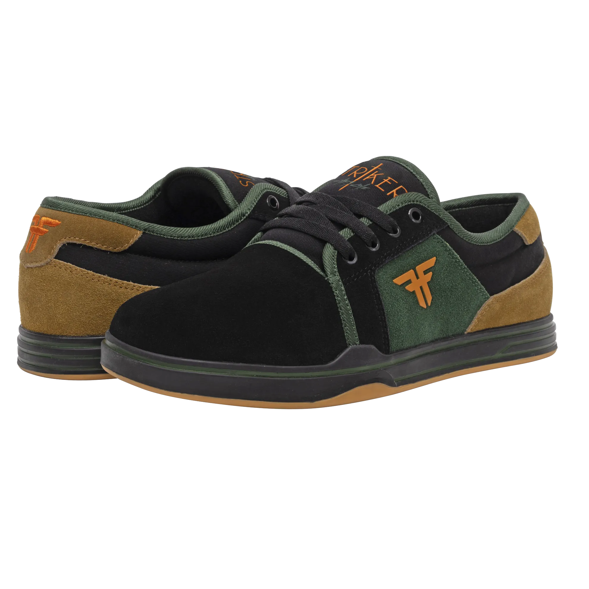 STRIKER - BLACK/GREEN/BROWN - Cupsole