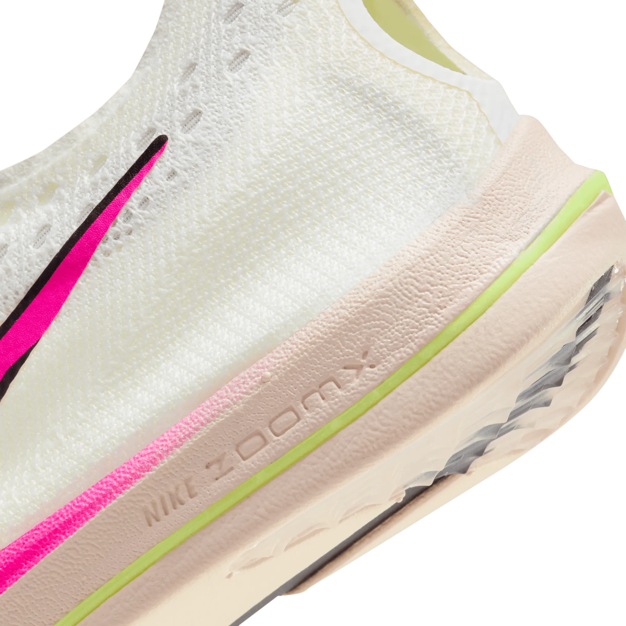 Unisex ZoomX Dragonfly (101 - Sail/Fierce Pink-LT Lemon Twist)