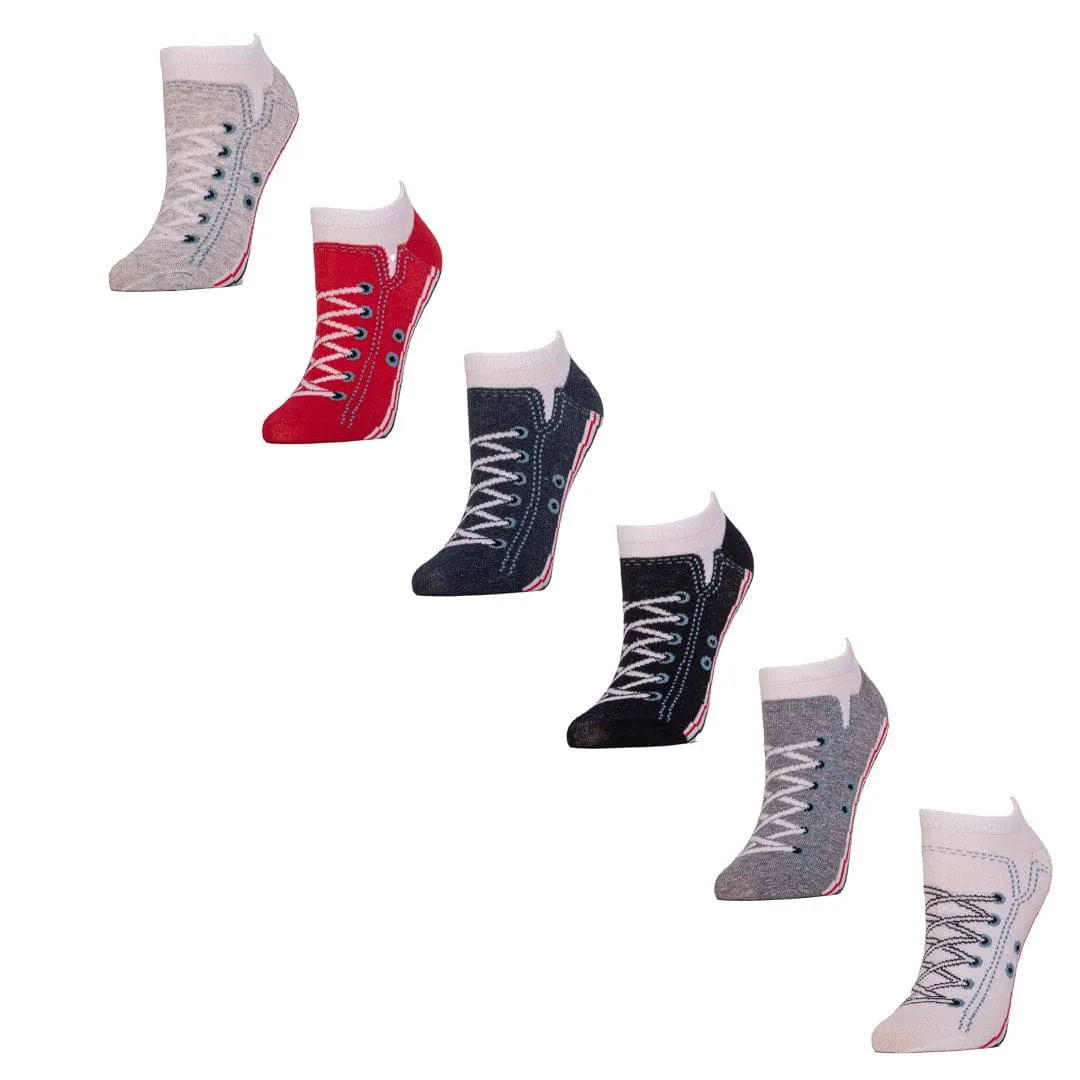 Women's Sneaker Ankle Sock Six Pair Pack