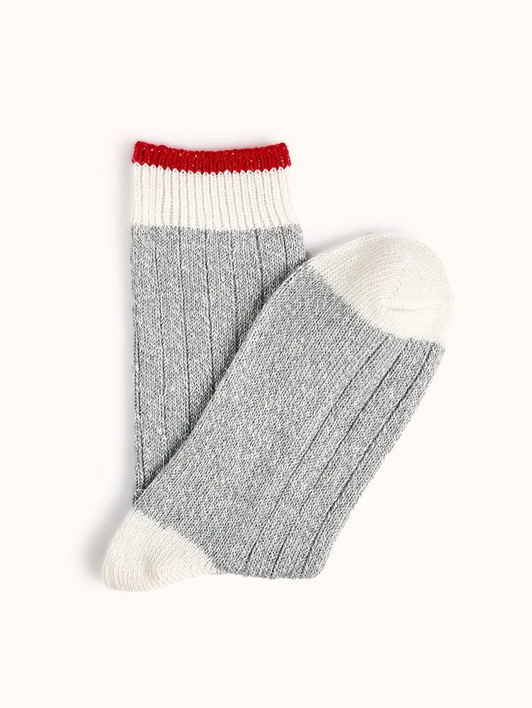 Women's Wool Blend Crew Socks (2 Pairs)