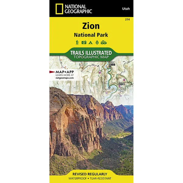 Zion National Park Map